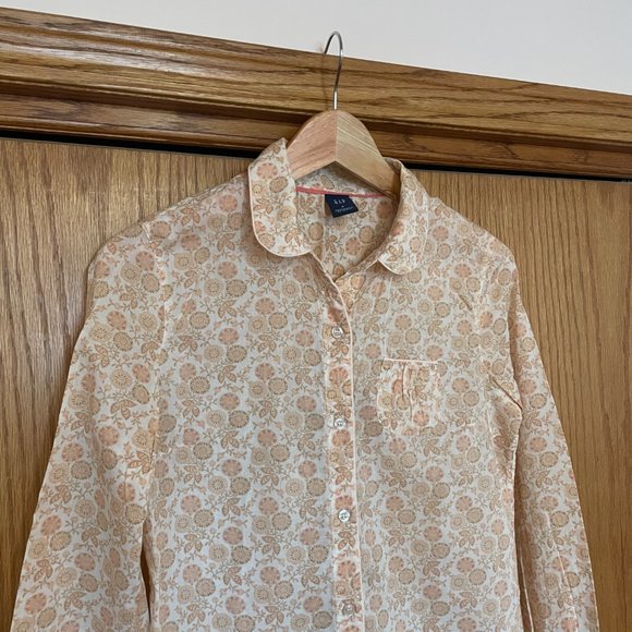 Isabel Marant-style floral 100% cotton blouse - Picture 2 of 11